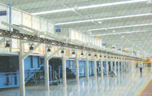 EDP automatic electrophoretic coating production line