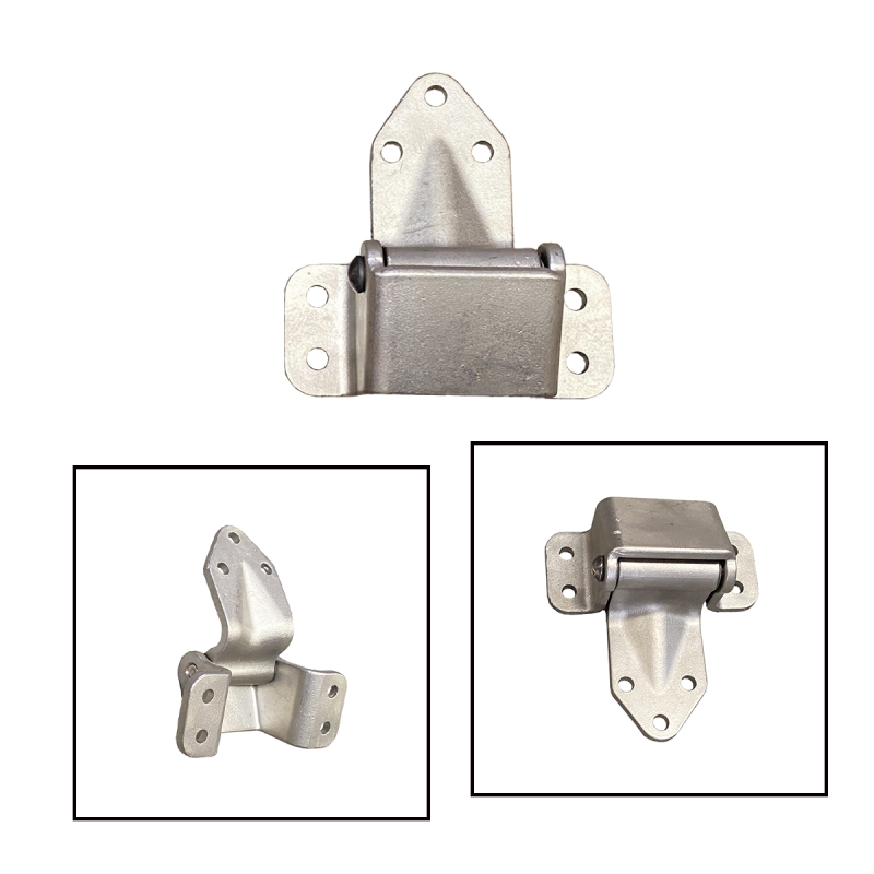 Ambulance Door Upper Hinge RH, 1 piece. Stainless Steel, for FJ40 Toyota Land Cruiser