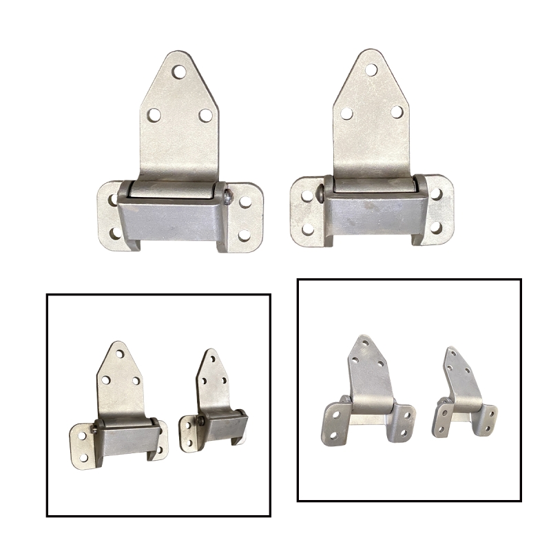 Ambulance Door Lower Hinge, 1 piece. Stainless Steel, for FJ40 Toyota Land Cruiser