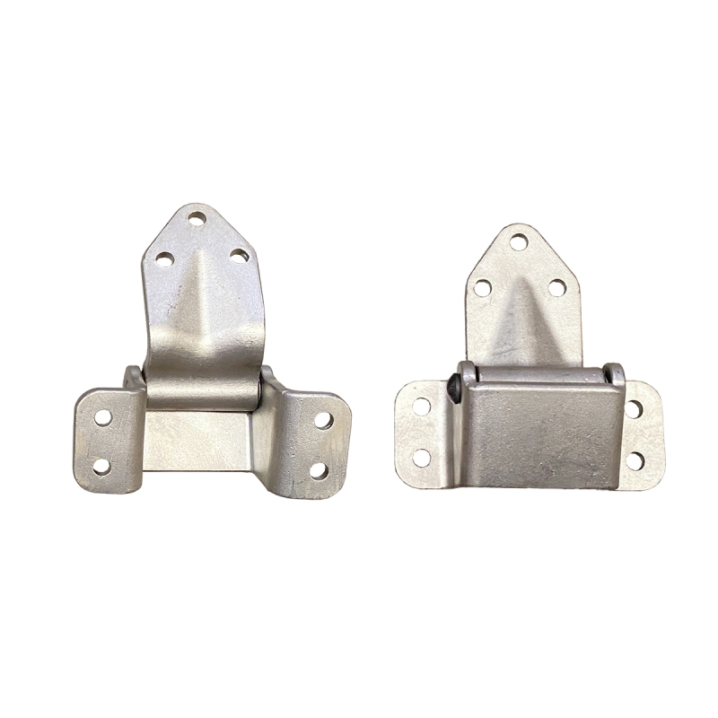 Ambulance Door Upper Hinge RH, 1 piece. Stainless Steel, for FJ40 Toyota Land Cruiser