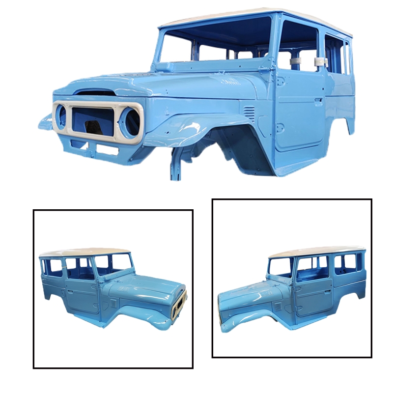 79-84 Complete Cab with Doors, with Body work and custom paint, for FJ40 Toyota Land Cruiser