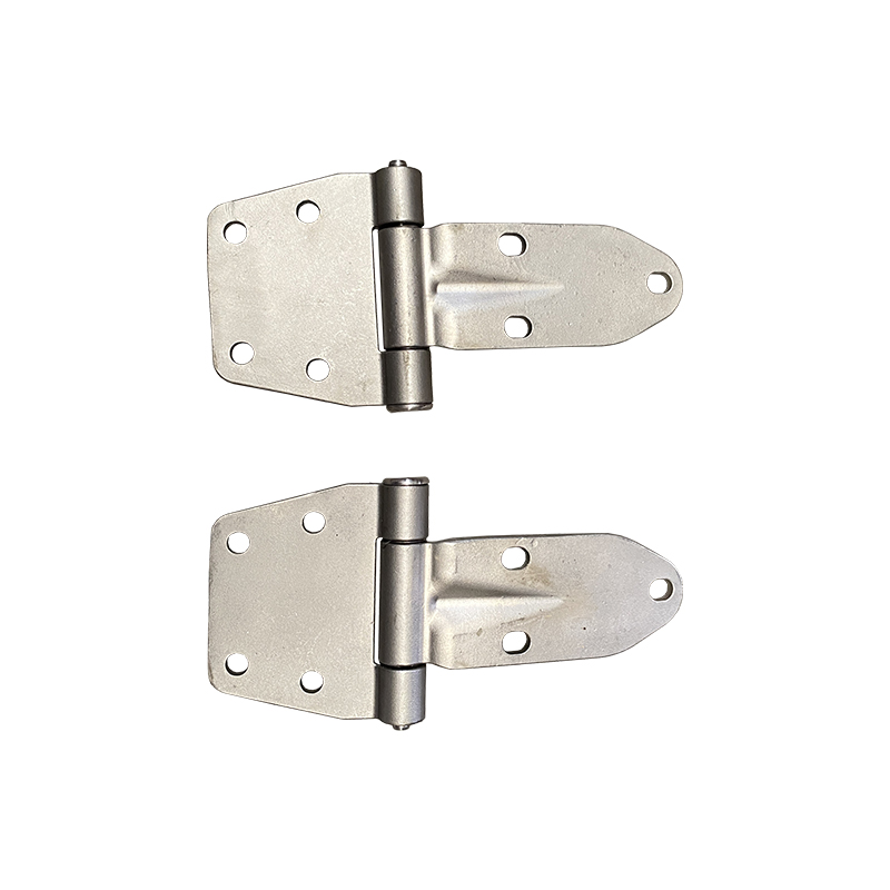 Front door hinges. Upper and Lower hinges for one door. Stainless Steel, for FJ40, FJ45 Toyota Land Cruiser