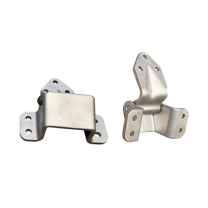 Ambulance Door Upper Hinge RH, 1 piece. Stainless Steel, for FJ40 Toyota Land Cruiser